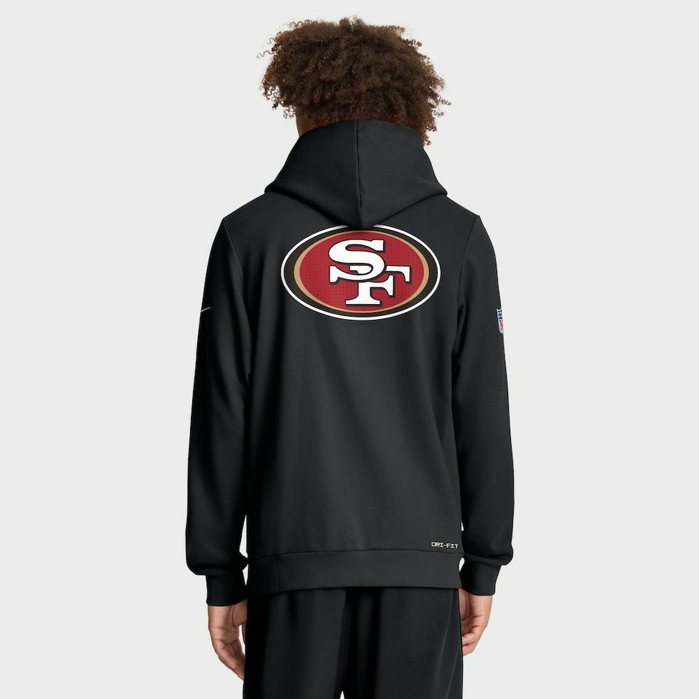 San Francisco 49ers Sideline Standard Issue Utility Player Dri-FIT Full-Zip Hoodie | NFL Near me