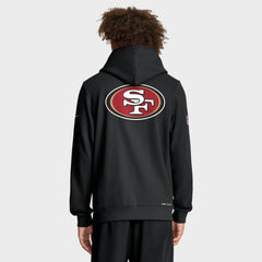 San Francisco 49ers Sideline Standard Issue Utility Player Dri-FIT Full-Zip Hoodie | NFL Near me