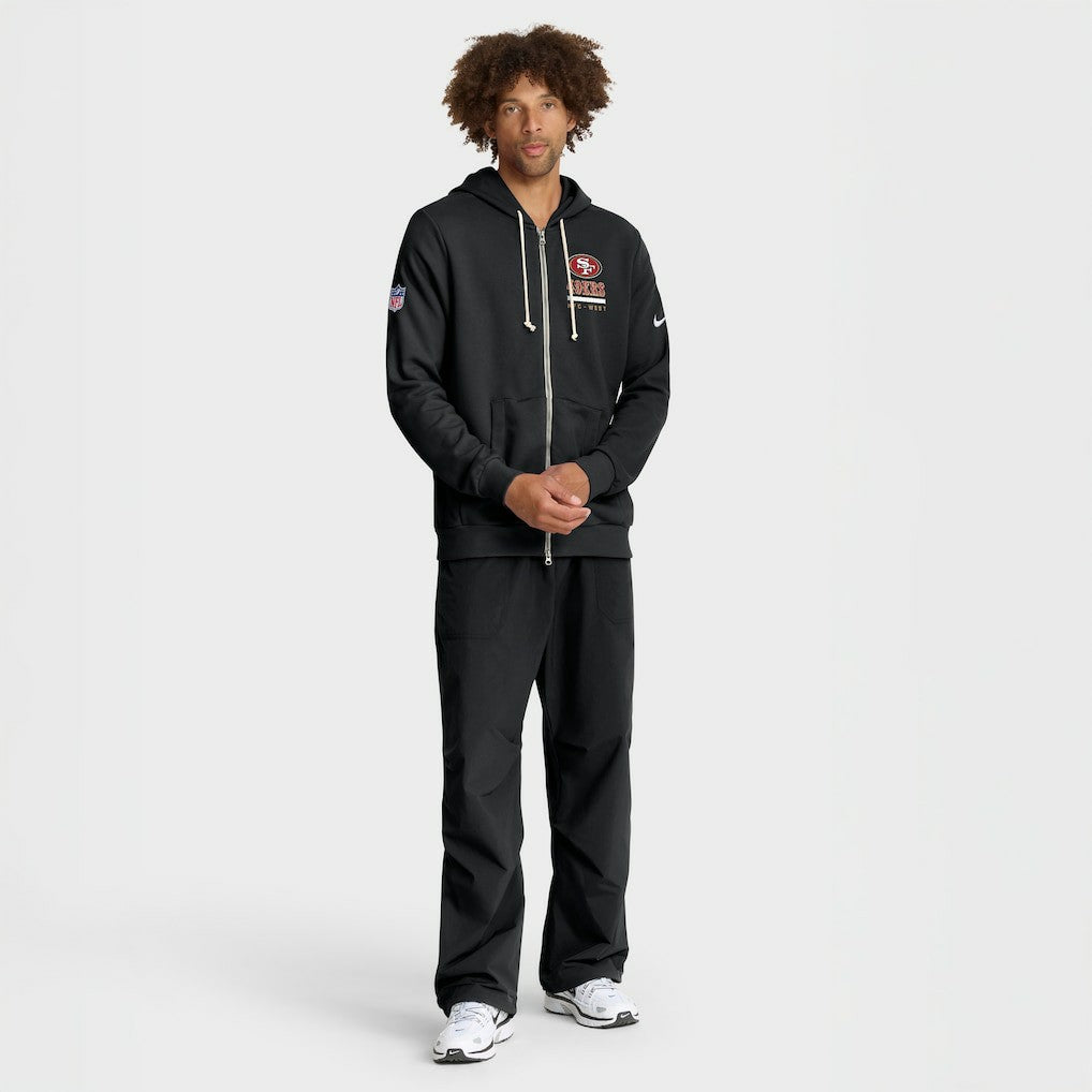 San Francisco 49ers Sideline Standard Issue Utility Player Dri-FIT Full-Zip Hoodie | NFL Near me