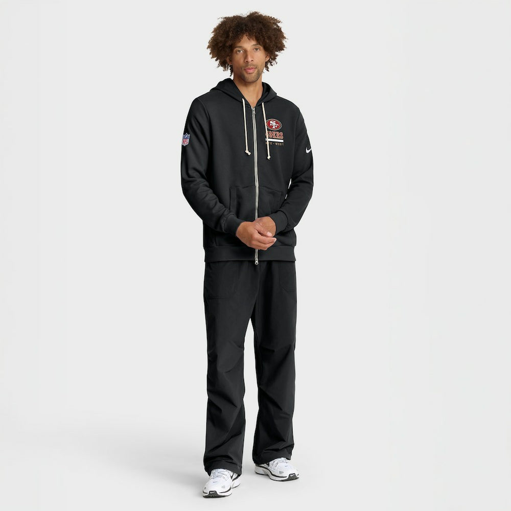 San Francisco 49ers Sideline Standard Issue Utility Player Dri-FIT Full-Zip Hoodie | NFL Near me
