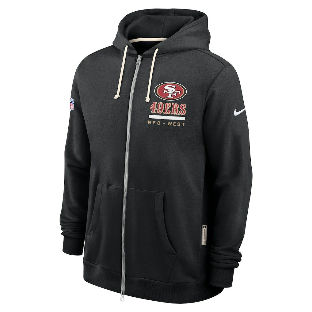 San Francisco 49ers Sideline Standard Issue Utility Player Dri-FIT Full-Zip Hoodie | NFL Near me