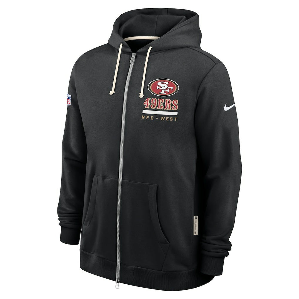 San Francisco 49ers Sideline Standard Issue Utility Player Dri-FIT Full-Zip Hoodie | NFL Near me