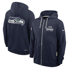 Seattle Seahawks Sideline Standard Issue Utility Player Dri-FIT Full-Zip Hoodie | NFL Online