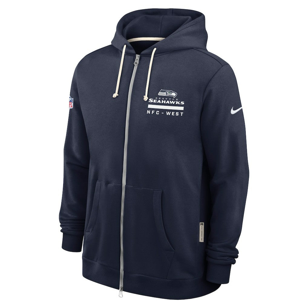 Seattle Seahawks Sideline Standard Issue Utility Player Dri-FIT Full-Zip Hoodie | NFL Online