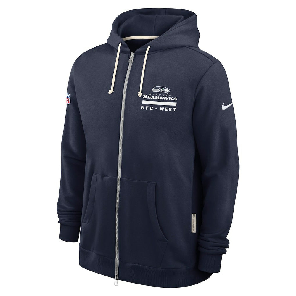 Seattle Seahawks Sideline Standard Issue Utility Player Dri-FIT Full-Zip Hoodie | NFL Online