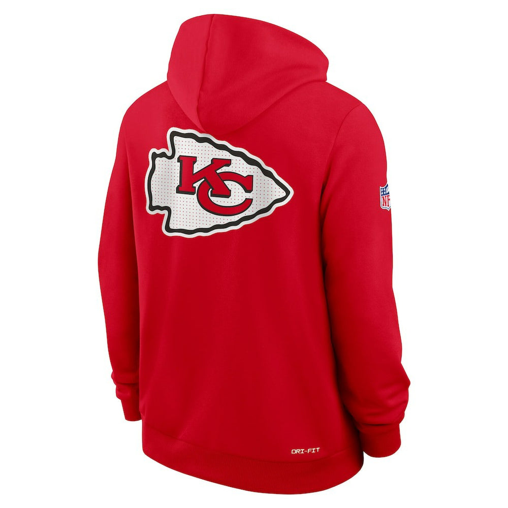 Kansas City Chiefs Sideline Standard Issue Utility Player Dri-FIT Full-Zip Hoodie | NFL On sale