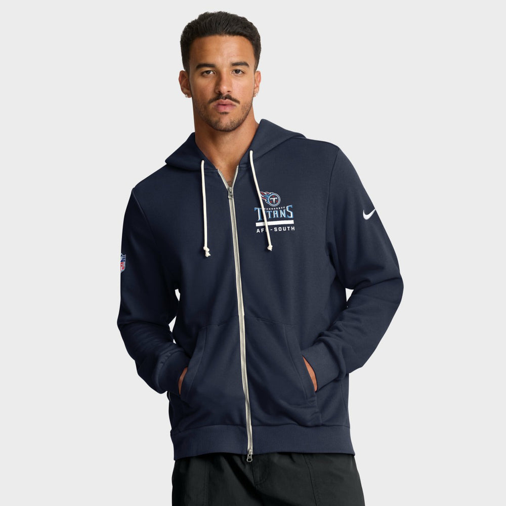 Tennessee Titans Sideline Standard Issue Utility Player Dri-FIT Full-Zip Hoodie | NFL On sale