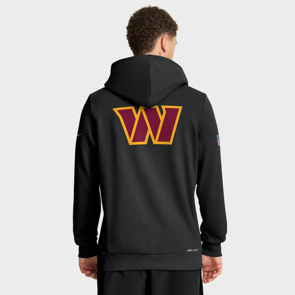 Washington Commanders Sideline Standard Issue Utility Player Dri-FIT Full-Zip Hoodie | NFL Hot