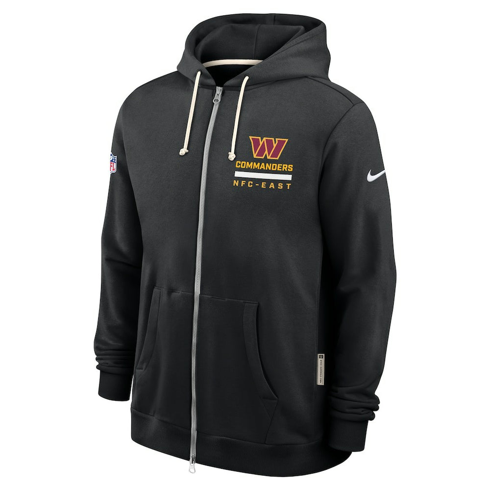 Washington Commanders Sideline Standard Issue Utility Player Dri-FIT Full-Zip Hoodie | NFL Hot