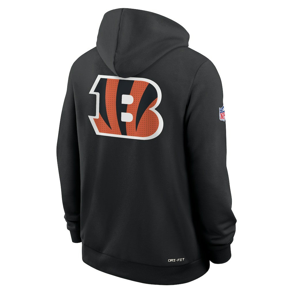 Cincinnati Bengals Sideline Standard Issue Utility Player Dri-FIT Full-Zip Hoodie | NFL New