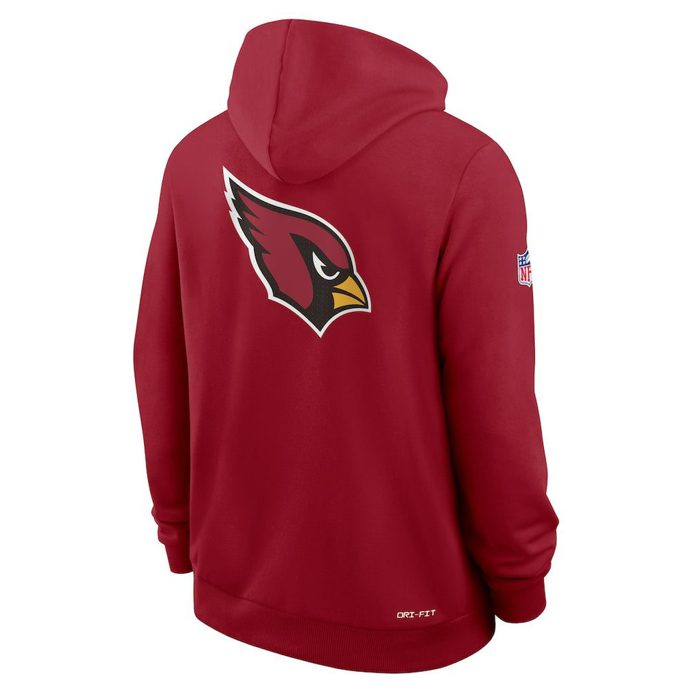 Arizona Cardinals Sideline Standard Issue Utility Player Dri-FIT Full-Zip Hoodie | NFL Hot