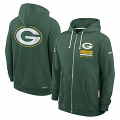 Green Bay Packers Sideline Standard Issue Utility Player Dri-FIT Full-Zip Hoodie | NFL US