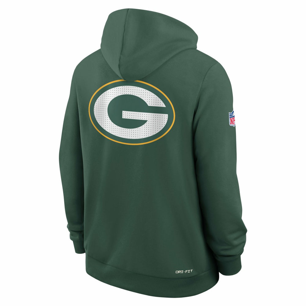 Green Bay Packers Sideline Standard Issue Utility Player Dri-FIT Full-Zip Hoodie | NFL US