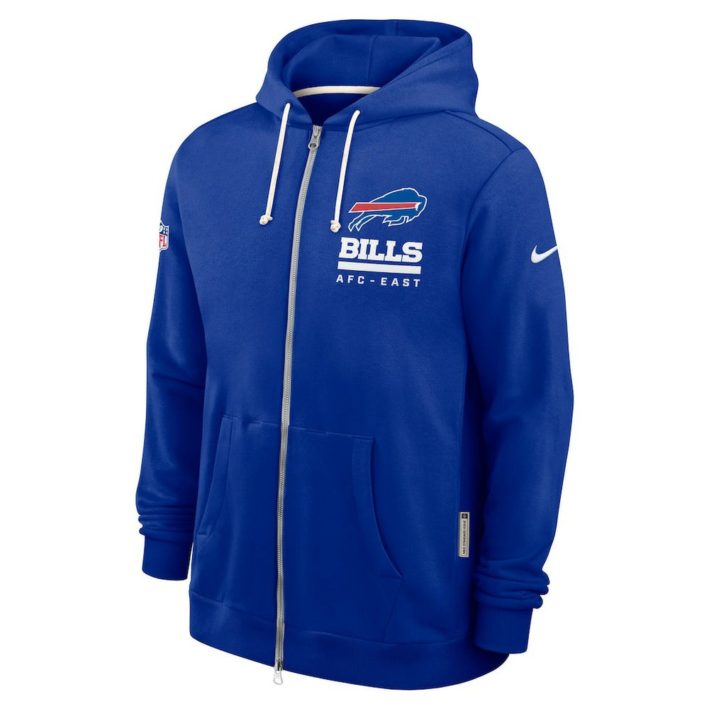 Buffalo Bills Sideline Standard Issue Utility Player Dri-FIT Full-Zip Hoodie | NFL Outlet