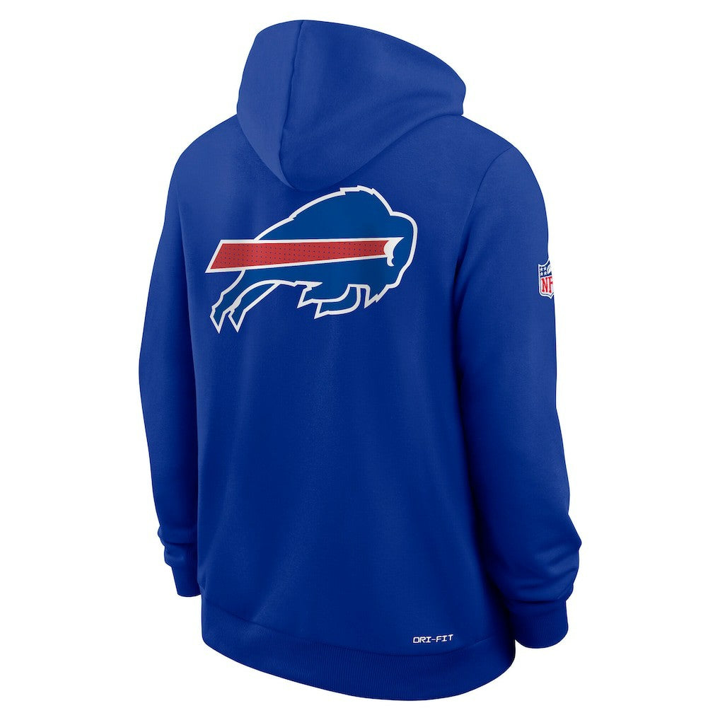 Buffalo Bills Sideline Standard Issue Utility Player Dri-FIT Full-Zip Hoodie | NFL Outlet