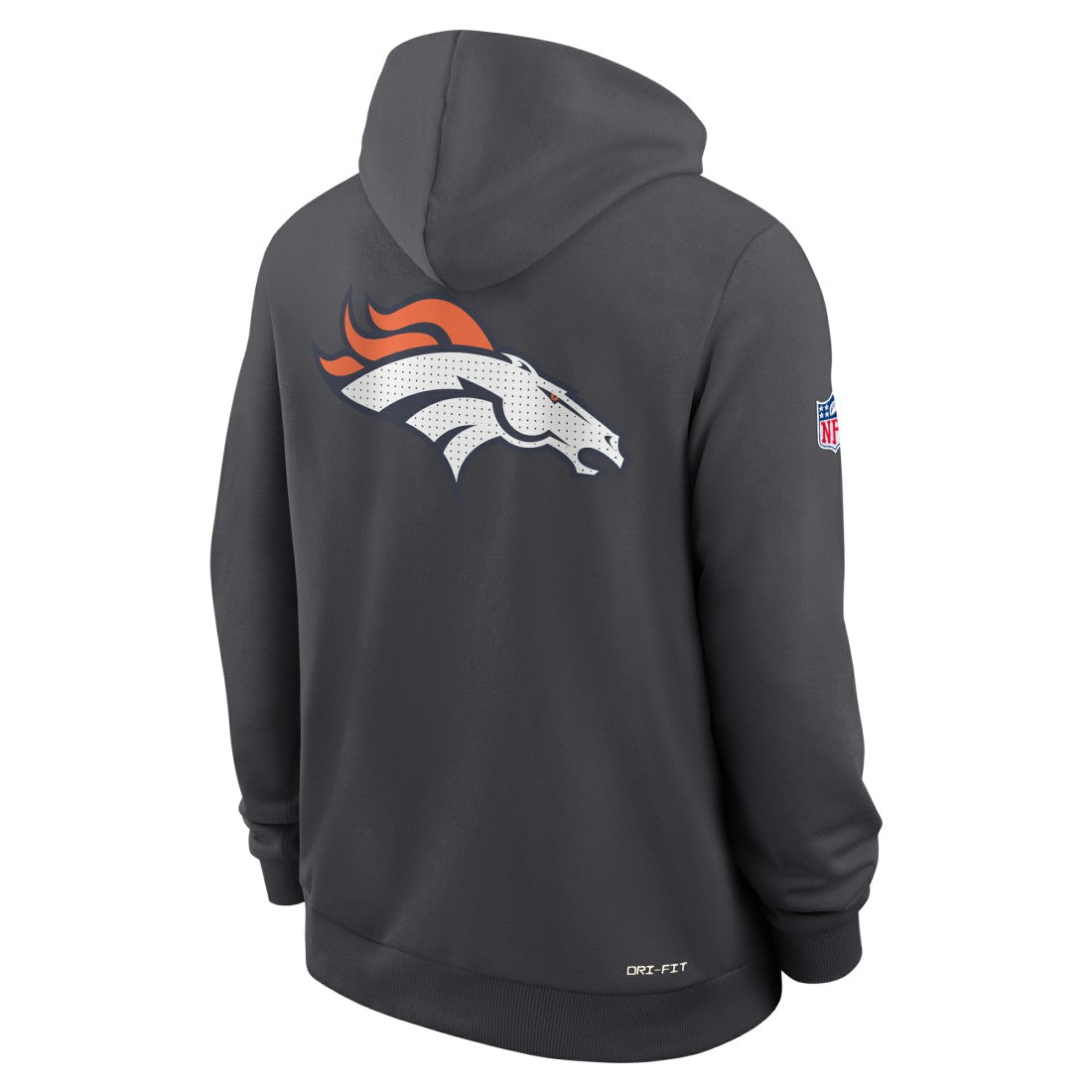 Denver Broncos Sideline Standard Issue Utility Player Dri-FIT Full-Zip Hoodie | NFL Online