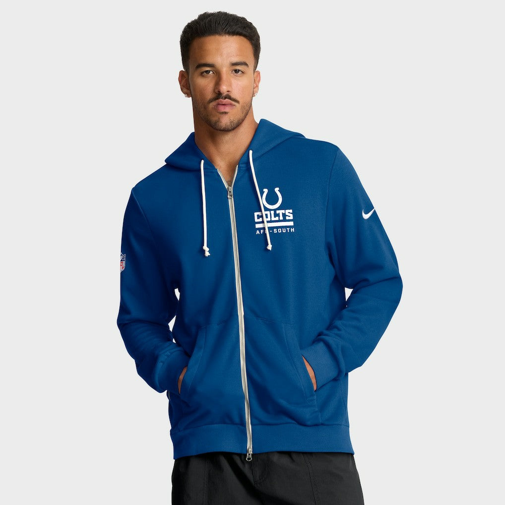 Indianapolis Colts Sideline Standard Issue Utility Player Dri-FIT Full-Zip Hoodie | NFL New