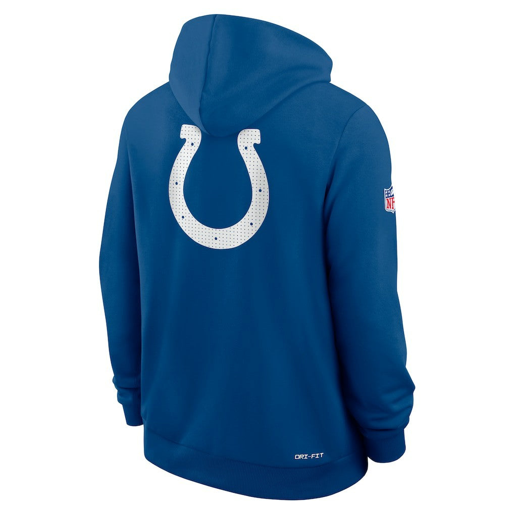 Indianapolis Colts Sideline Standard Issue Utility Player Dri-FIT Full-Zip Hoodie | NFL New