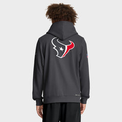 Houston Texans Sideline Standard Issue Utility Player Dri-FIT Full-Zip Hoodie | NFL Online
