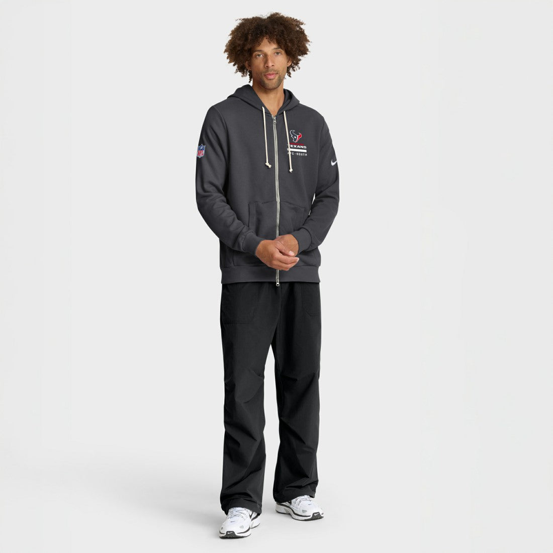 Houston Texans Sideline Standard Issue Utility Player Dri-FIT Full-Zip Hoodie | NFL Online