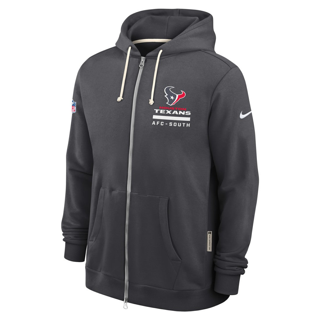 Houston Texans Sideline Standard Issue Utility Player Dri-FIT Full-Zip Hoodie | NFL Online