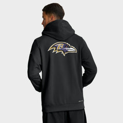 Baltimore Ravens Sideline Standard Issue Utility Player Dri-FIT Full-Zip Hoodie | NFL US