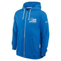Detroit Lions Sideline Standard Issue Utility Player Dri-FIT Full-Zip Hoodie | NFL Online