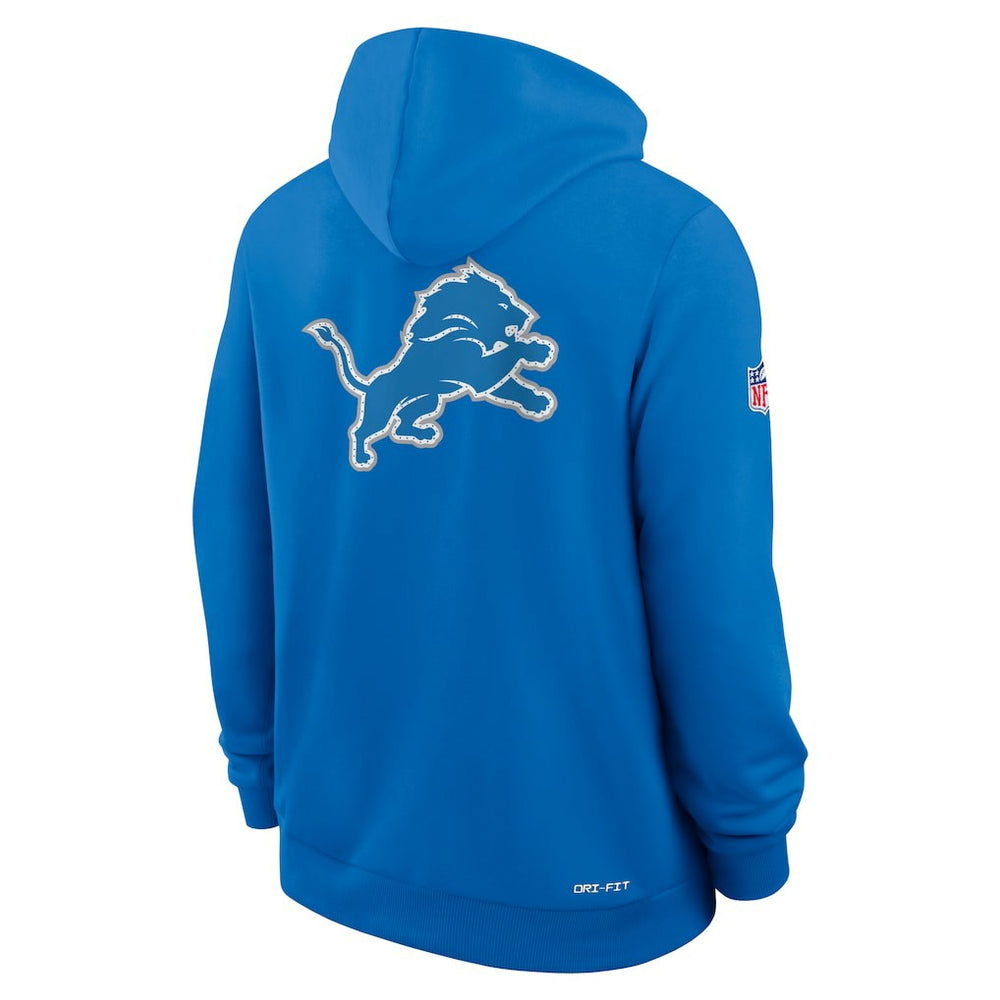 Detroit Lions Sideline Standard Issue Utility Player Dri-FIT Full-Zip Hoodie | NFL Online