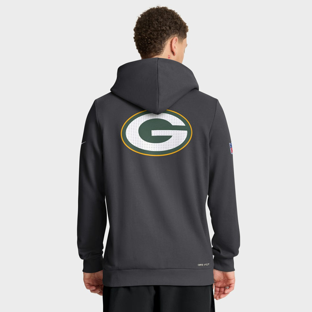 Green Bay Packers Sideline Standard Issue Utility Player Dri-FIT Full-Zip Hoodie | NFL US
