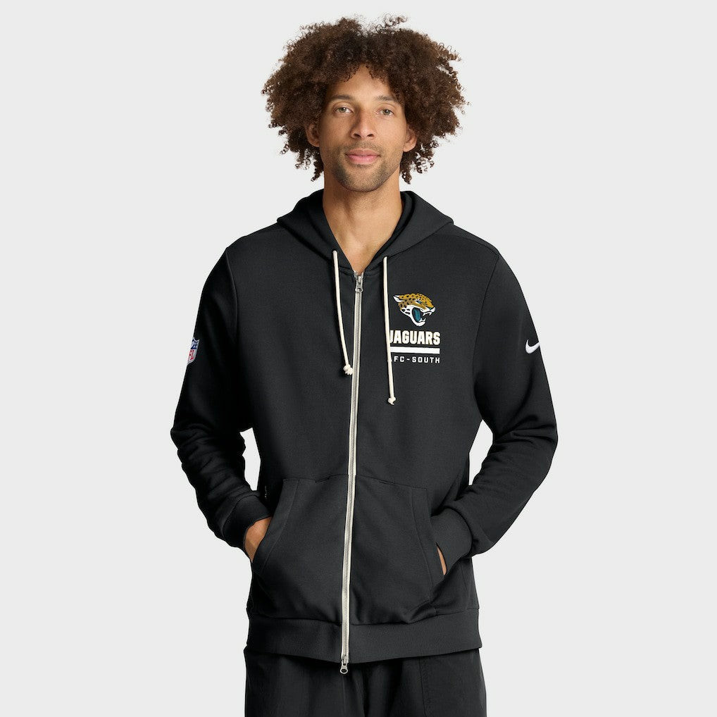 Jacksonville Jaguars Sideline Standard Issue Utility Player Dri-FIT Full-Zip Hoodie | NFL US