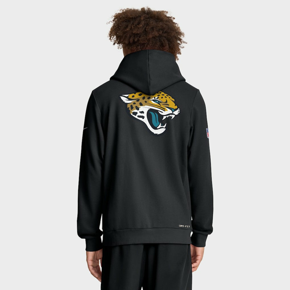 Jacksonville Jaguars Sideline Standard Issue Utility Player Dri-FIT Full-Zip Hoodie | NFL US