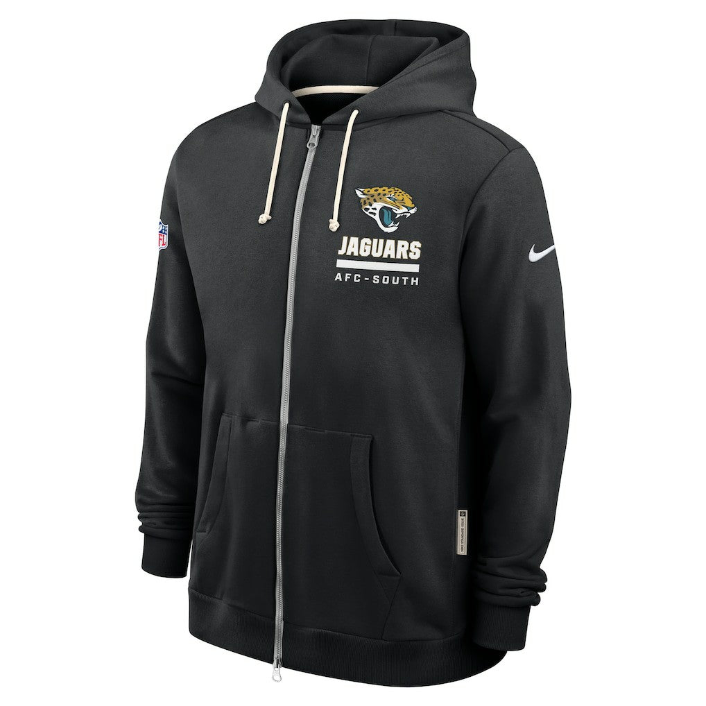Jacksonville Jaguars Sideline Standard Issue Utility Player Dri-FIT Full-Zip Hoodie | NFL US
