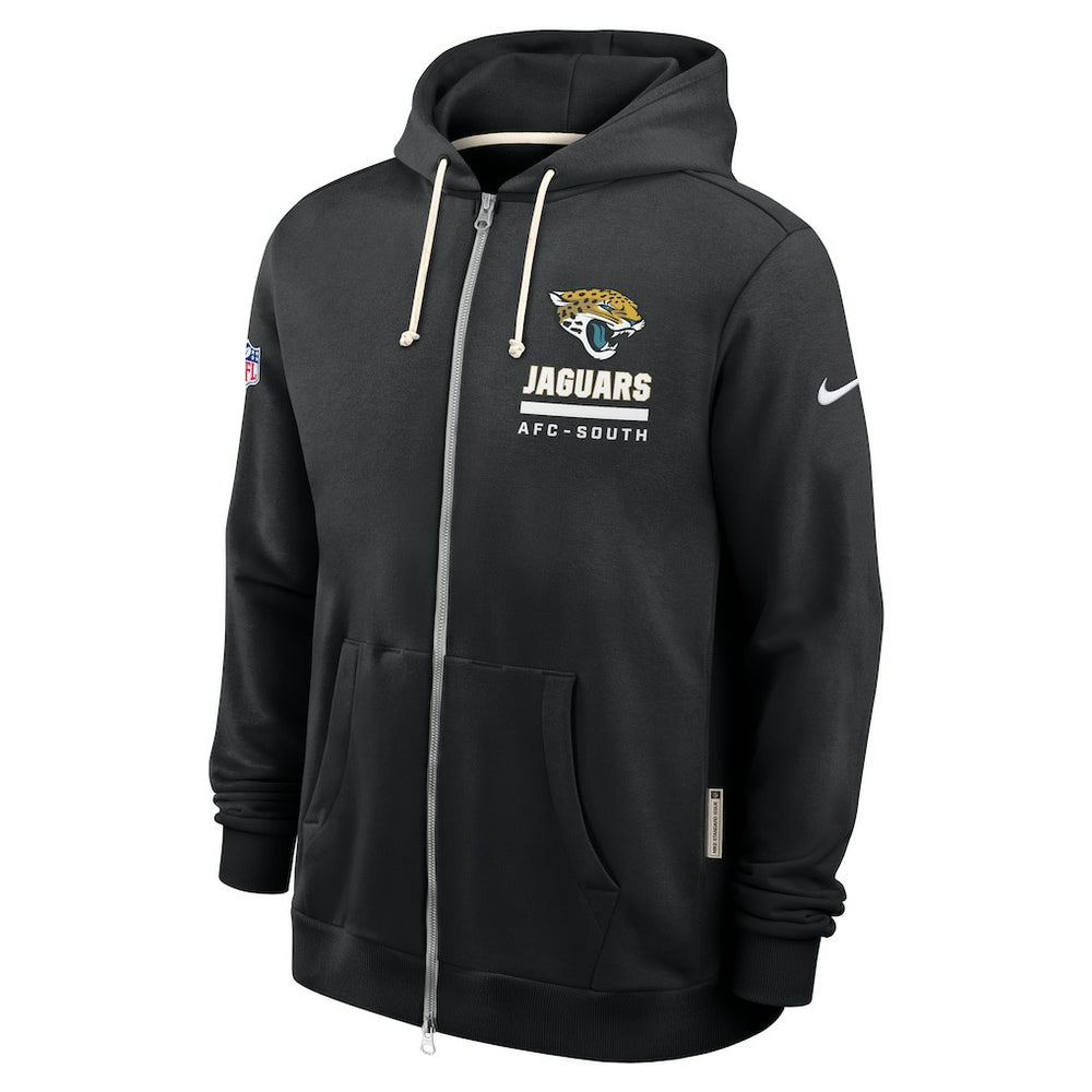 Jacksonville Jaguars Sideline Standard Issue Utility Player Dri-FIT Full-Zip Hoodie | NFL US