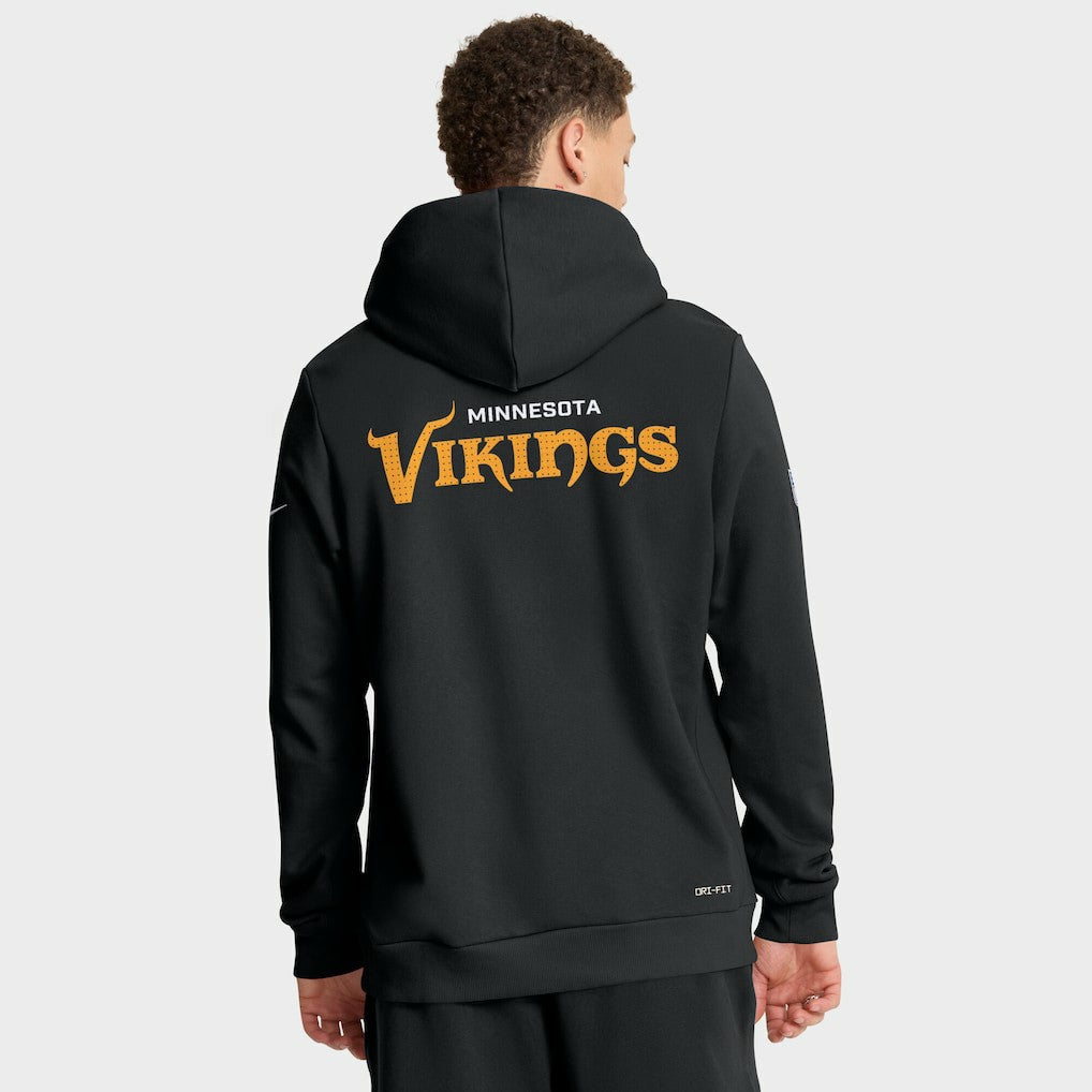 Minnesota Vikings Sideline Standard Issue Initial Home Dri-FIT Hoodie | NFL Sale
