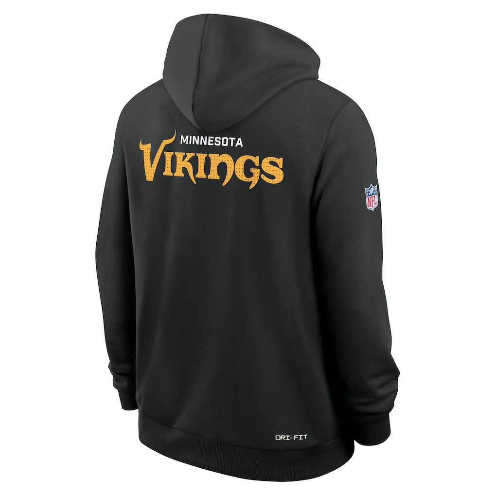 Minnesota Vikings Sideline Standard Issue Initial Home Dri-FIT Hoodie | NFL Sale