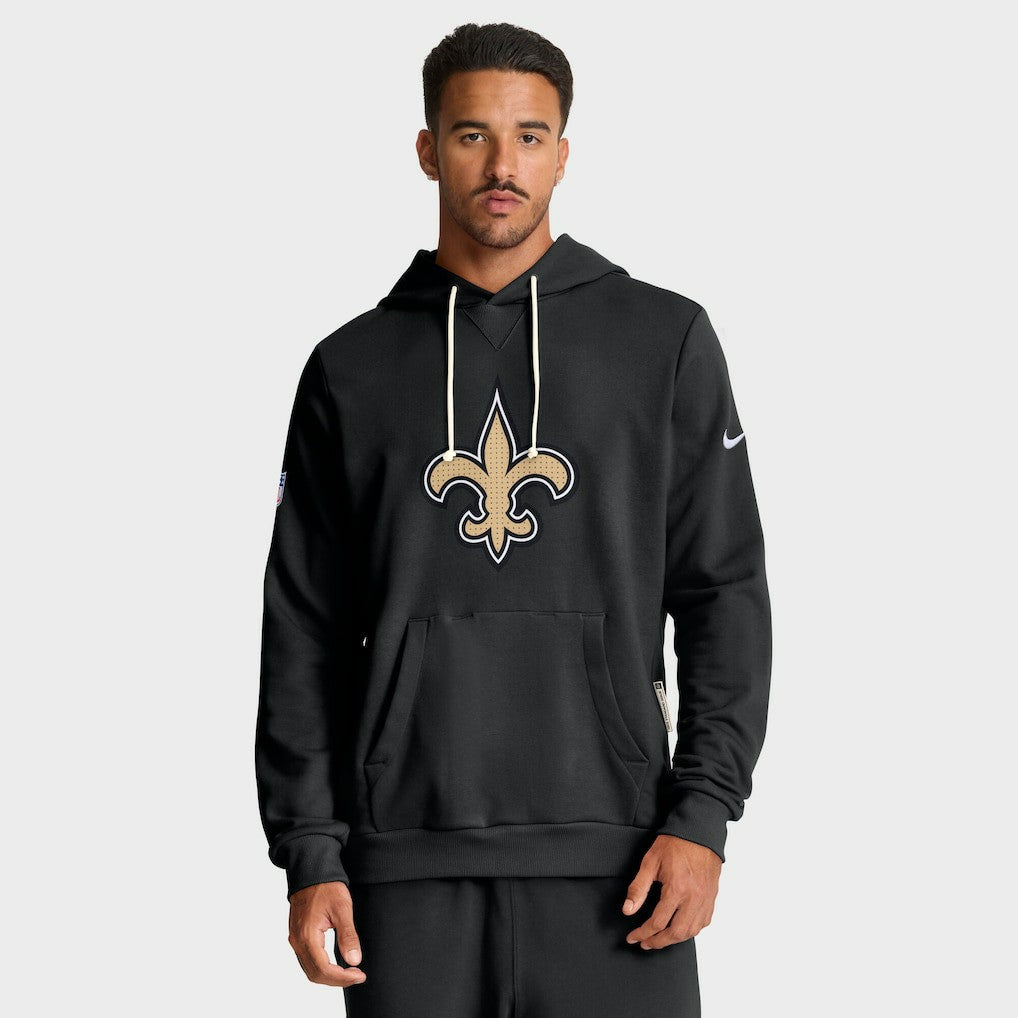 New Orleans Saints Sideline Standard Issue Initial Home Dri-FIT Hoodie | NFL Sale