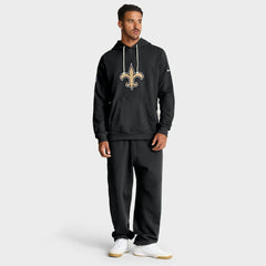 New Orleans Saints Sideline Standard Issue Initial Home Dri-FIT Hoodie | NFL Sale