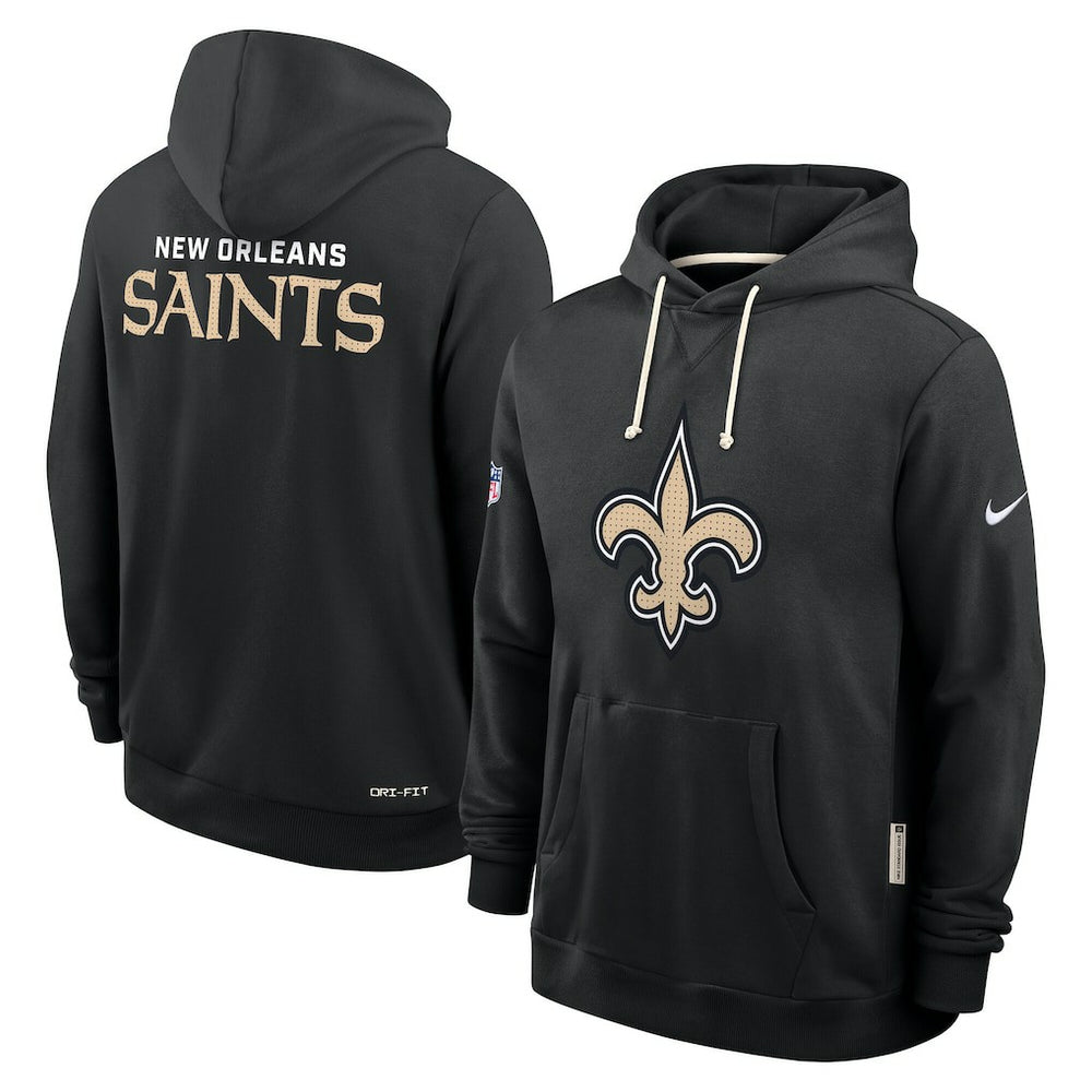 New Orleans Saints Sideline Standard Issue Initial Home Dri-FIT Hoodie | NFL Sale