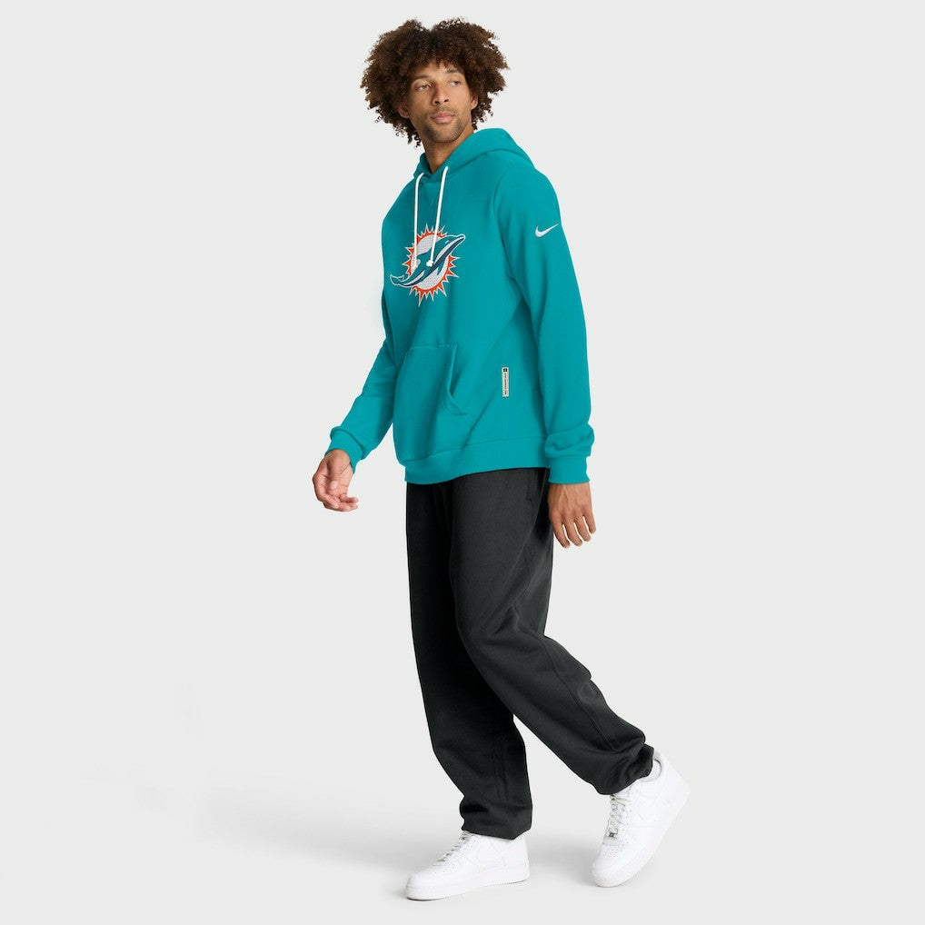 Miami Dolphins Sideline Standard Issue Initial Home Dri-FIT Hoodie | NFL Online