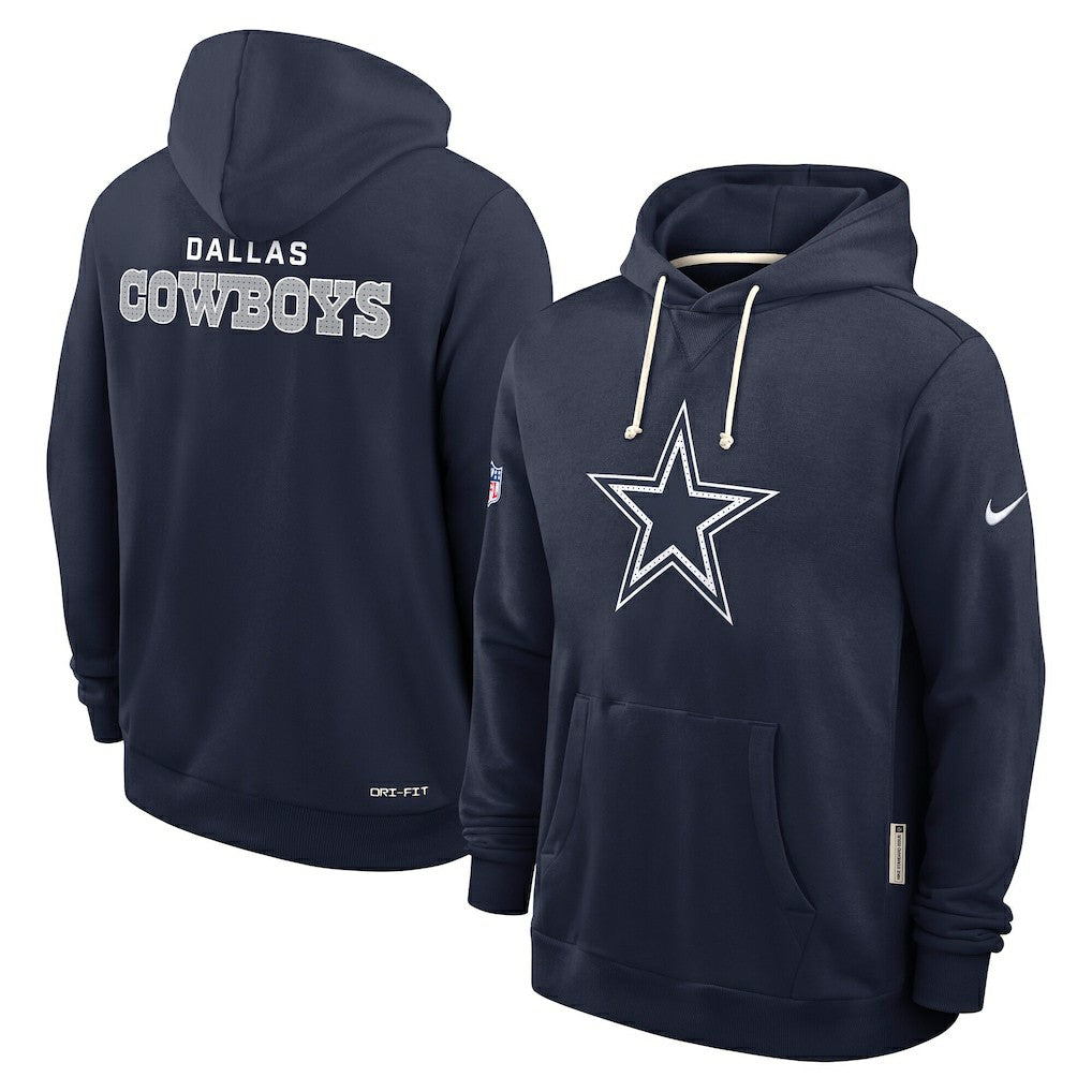 Dallas Cowboys Sideline Standard Issue Initial Home Dri-FIT Hoodie | NFL Online