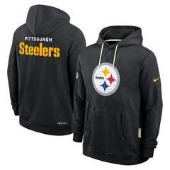Pittsburgh Steelers Sideline Standard Issue Initial Home Dri-FIT Hoodie | NFL Discount