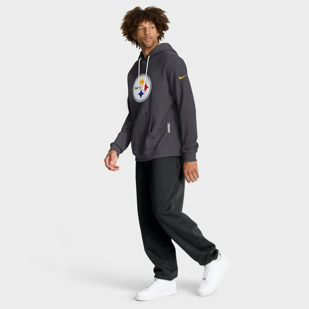 Pittsburgh Steelers Sideline Standard Issue Initial Home Dri-FIT Hoodie | NFL Sale