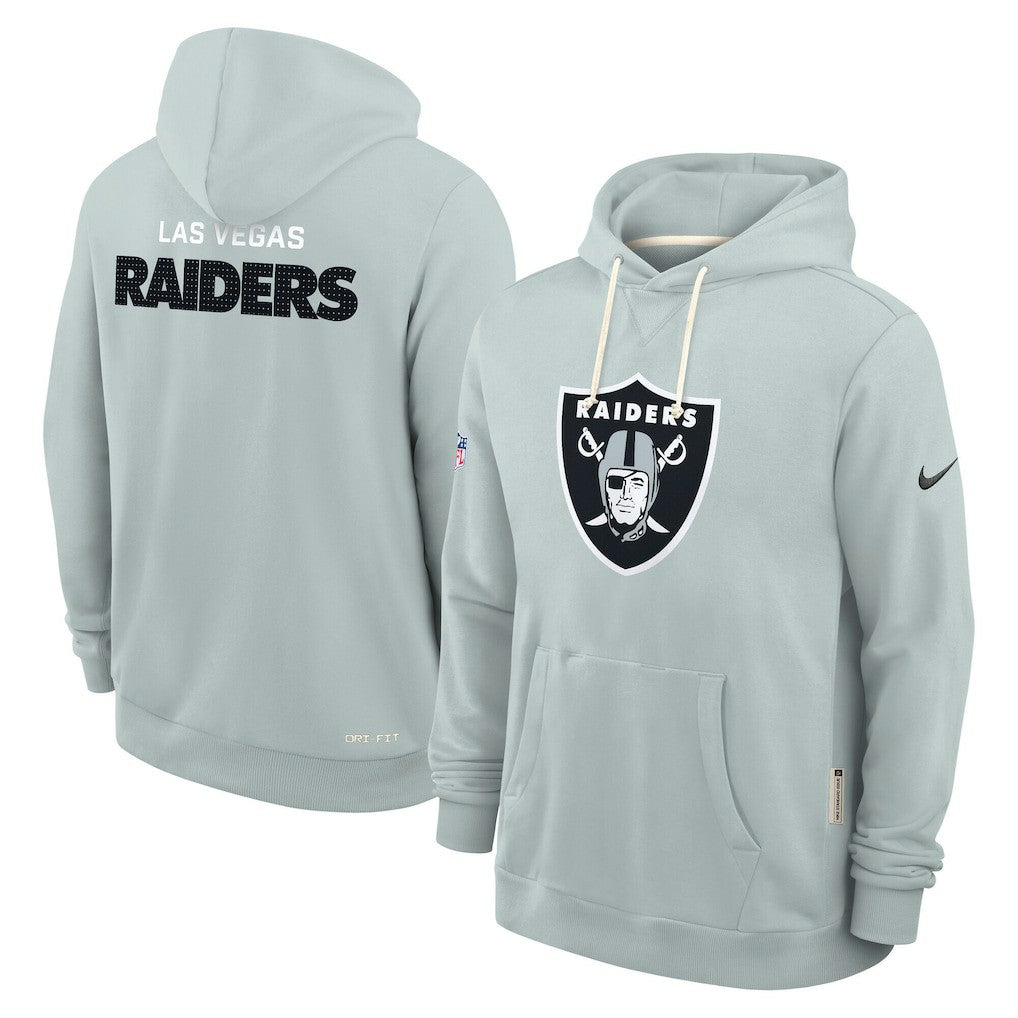 Las Vegas Raiders Sideline Standard Issue Initial Home Dri-FIT Hoodie | NFL Discount