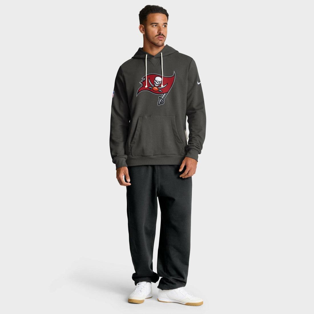Tampa Bay Buccaneers Sideline Standard Issue Initial Home Dri-FIT Hoodie | NFL Sale
