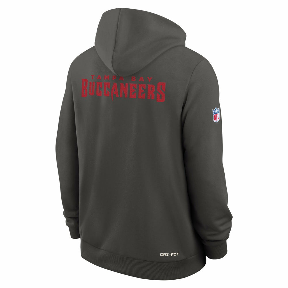 Tampa Bay Buccaneers Sideline Standard Issue Initial Home Dri-FIT Hoodie | NFL Sale