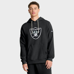 Las Vegas Raiders Sideline Standard Issue Initial Home Dri-FIT Hoodie | NFL Outlet