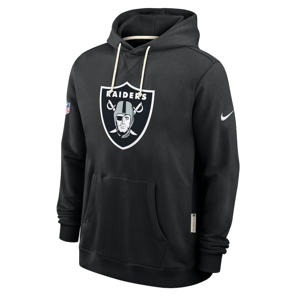 Las Vegas Raiders Sideline Standard Issue Initial Home Dri-FIT Hoodie | NFL Outlet