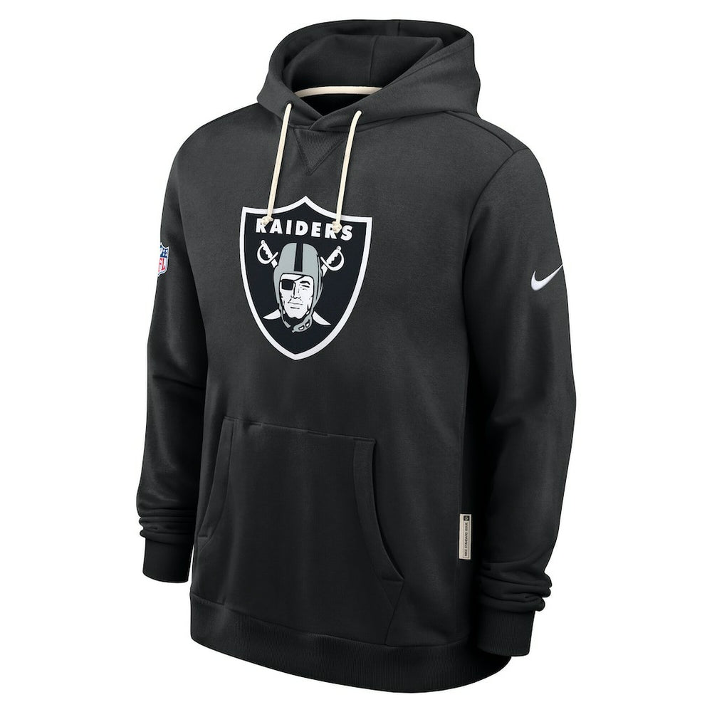 Las Vegas Raiders Sideline Standard Issue Initial Home Dri-FIT Hoodie | NFL Outlet