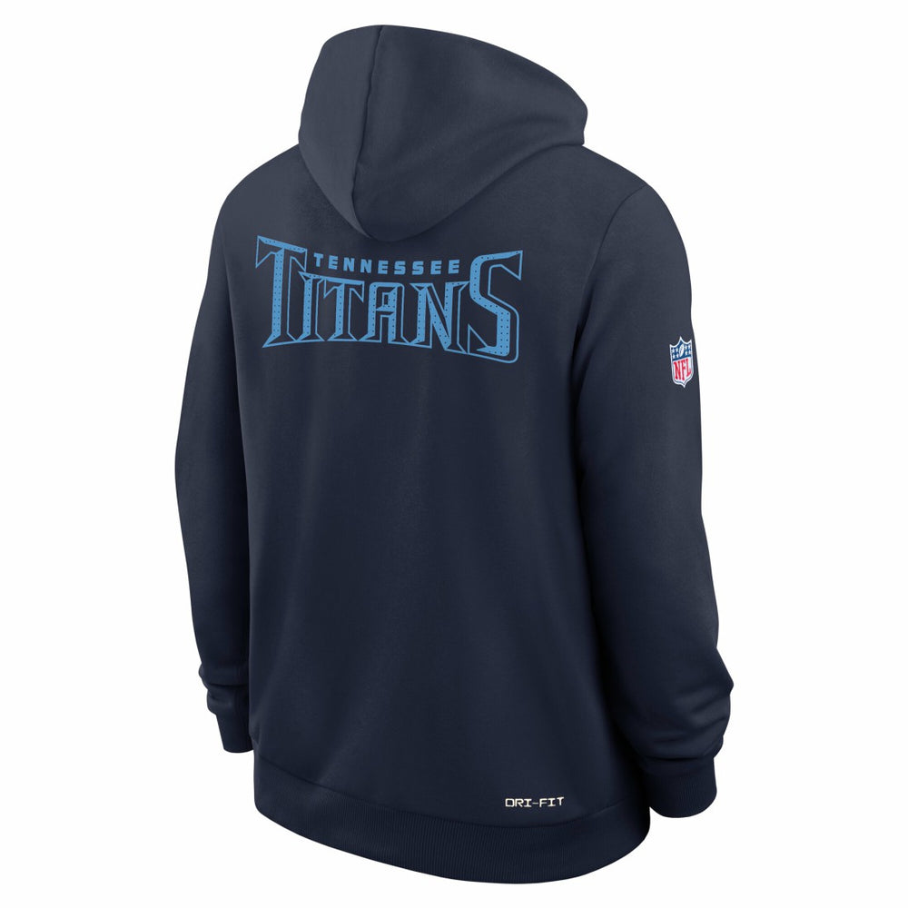 Tennessee Titans Sideline Standard Issue Initial Home Dri-FIT Hoodie | NFL Near me