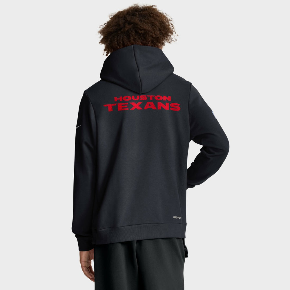 Houston Texans Sideline Standard Issue Initial Home Dri-FIT Hoodie | NFL Near me